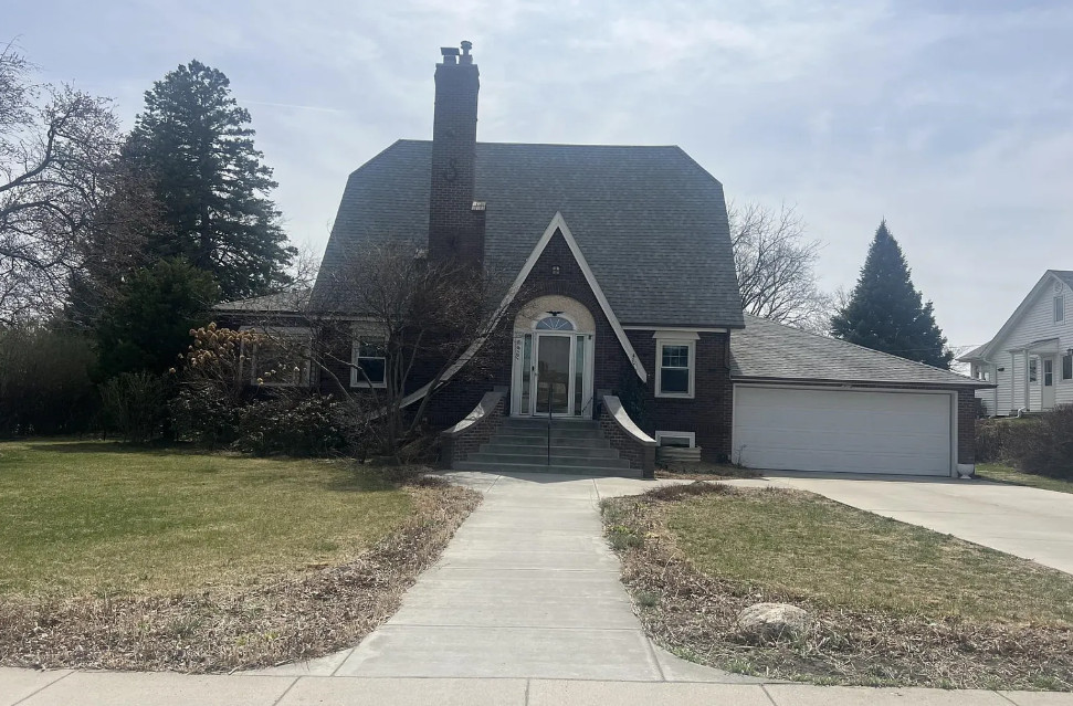 Wasn&rsquo;t expecting that interior! Circa 1934 in Nebraska.